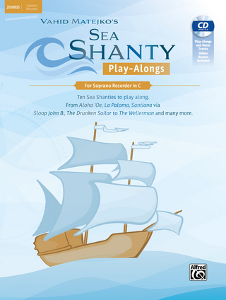 Sea Shanty Play-Alongs for Soprano Recorder