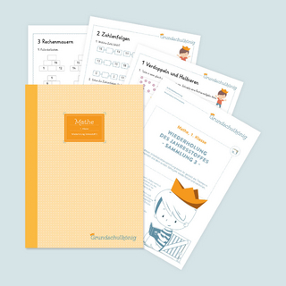 Grundschule - Mathe, 1. Klasse: Wiederholung des Jahresstoffs - Teil 3
