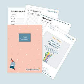 Mathe, 7. Klasse: Wiederholung des Jahresstoffs - Teil 2