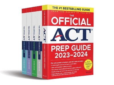 The Official ACT Prep & Subject Guides 2023-2024 Complete Set -  ACT