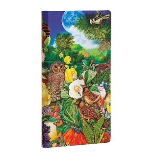Moon Garden Slim Lined Hardcover Journal