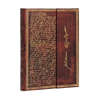 Shakespeare, Sir Thomas More Midi Unlined Hardcover Journal (Wrap Closure)
