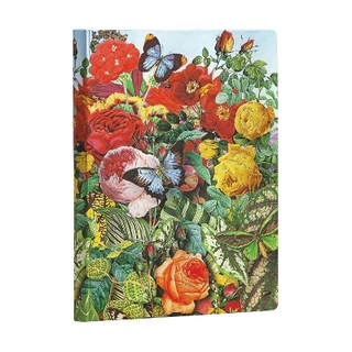 Butterfly Garden Unlined Hardcover Journal