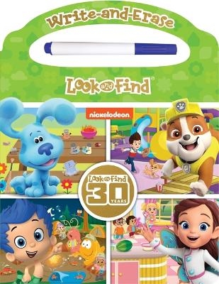 Nick Jr Write & Erase Look & Find - P I Kids