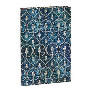 Blue Velvet Mini Unlined Hardcover Journal