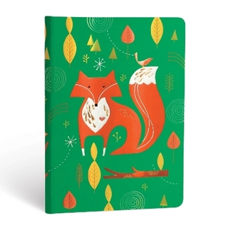 Mister Fox Lined Hardcover Journal