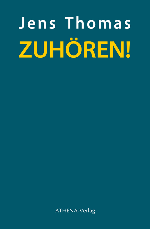 ZUH&Ouml;REN! - Jens Thomas