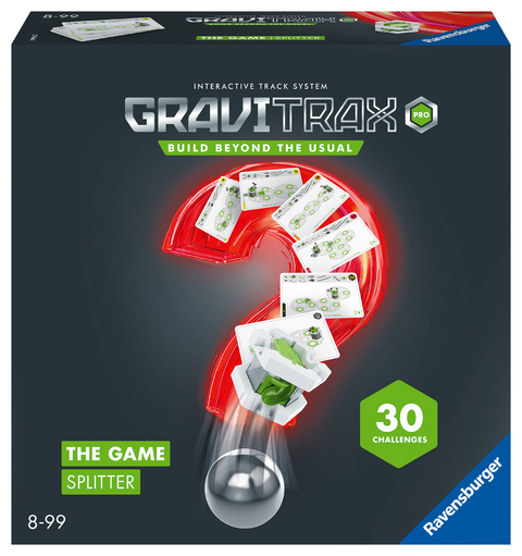Ravensburger GraviTrax PRO The Game Splitter - Logikspiel f&uuml;r Kugelbahn Fans , Konstruktionsspielzeug f&uuml;r Kinder ab 8 Jahren