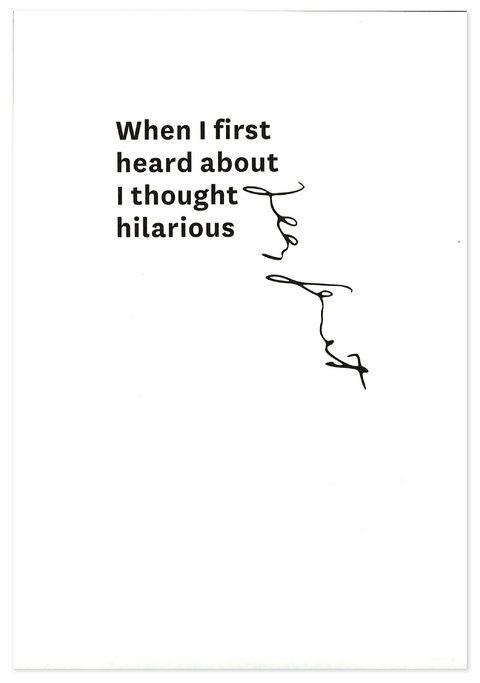 When I first heard about Jean Genet I thought hilarious