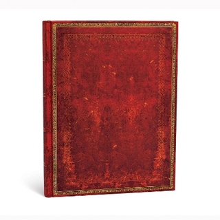 Venetian Red Lined Hardcover Journal