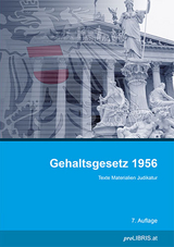 Gehaltsgesetz 1956 - 