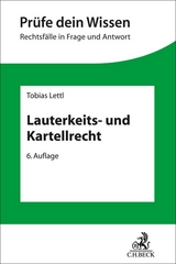 Lauterkeits- und Kartellrecht - Schwintowski, Hans-Peter; Lettl, Tobias