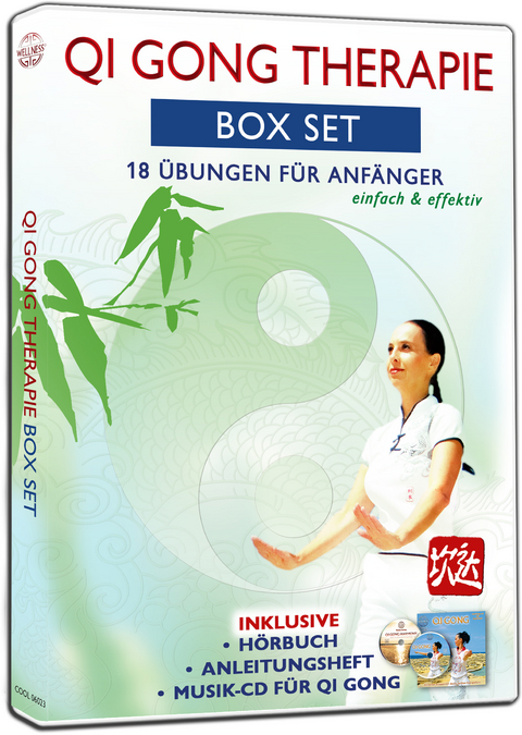 Qi Gong Therapie Box Set: 18 &Uuml;bungen f&uuml;r Anf&auml;nger