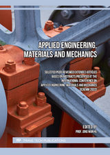 Applied Engineering, Materials and Mechanics (7th ICAEMM) - 