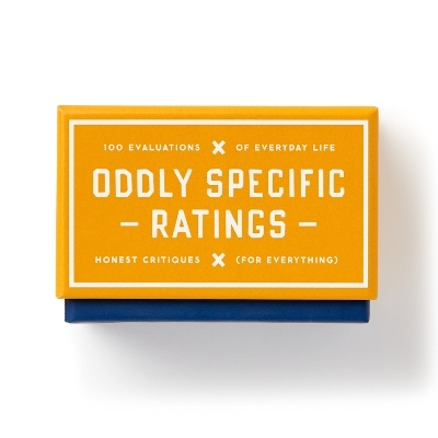 Oddly Specific Ratings -  Brass Monkey