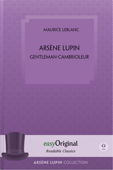 Ars&egrave;ne Lupin, gentleman-cambrioleur (with audio-online) - Readable Classics - Unabridged french edition with improved readability - Maurice Leblanc