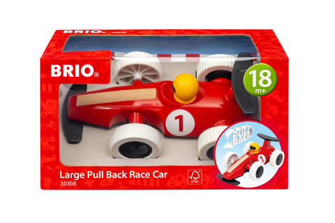 BRIO Infant/ Toddler - Gro&szlig;er Rennwagen mit R&uuml;ckziehmotor