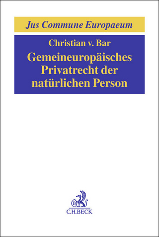 Gemeineuropäisches Privatrecht der natürlichen Person