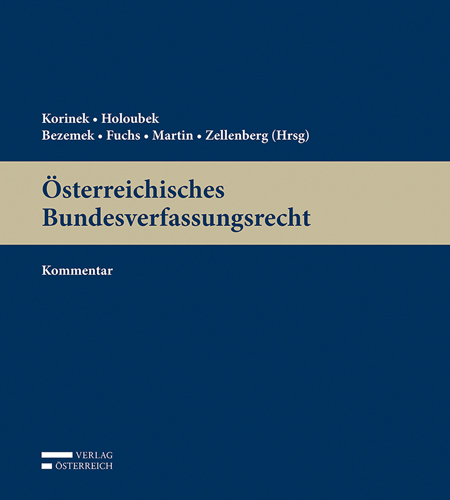 &Ouml;sterreichisches Bundesverfassungsrecht - 