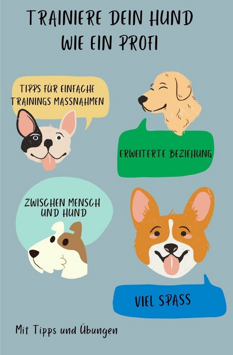 Trainiere dein Hund wie ein Profi. Tipps f&uuml;r einfache Hunde Ma&szlig;nahmen. Tipps und &Uuml;bungen - Gabriele Pruester