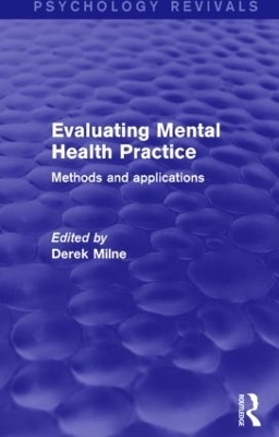 Evaluating Mental Health Practice - 