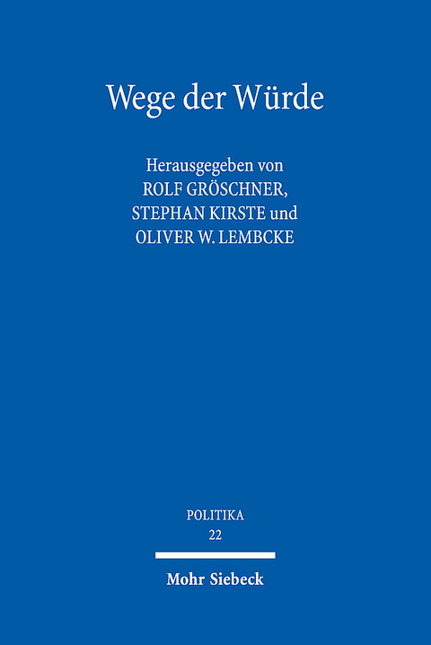 Wege der W&uuml;rde - 