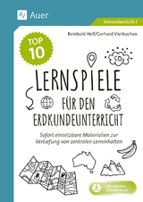 Die Top 10 Lernspiele f&uuml;r den Erdkundeunterricht - Reinhold Helf, Gerhard Vierbuchen