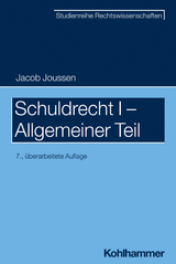 Schuldrecht I - Allgemeiner Teil - Jacob Joussen