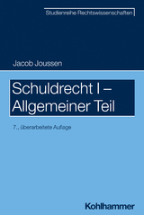 Schuldrecht I - Allgemeiner Teil - Joussen, Jacob; Boecken, Winfried