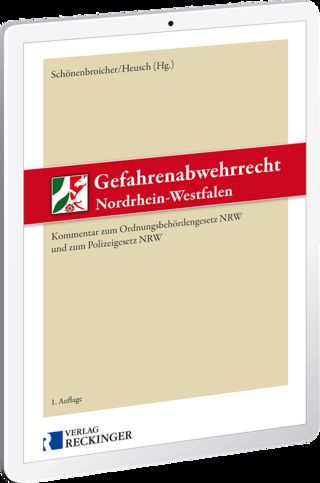 Gefahrenabwehrrecht Nordrhein-Westfalen - Digital
