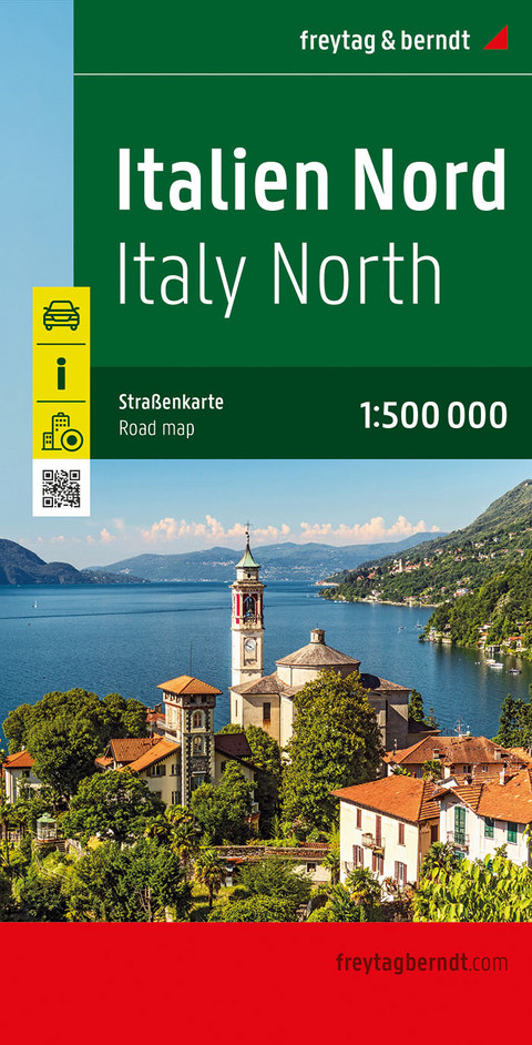 Italien Nord, Stra&szlig;enkarte 1:500.000, freytag & berndt