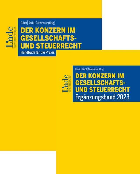 Der Konzern im Gesellschafts- und Steuerrecht inkl. Erg&auml;nzungsband 2023 - Alexander Albl, Franz Althuber, Iris Burgstaller, Anja Cupal, Veronika Daurer, Irene Eckart, Christian Fichtinger, Karin Fuhrmann, Katharina Haselsteiner, Erich Hierz, Klaus Hirschler, Elisabeth H&ouml;ltschl, Christian Knauder, Jan Knesl, Pavel Knesl, Dominik Kurzmann, Gunther Lang, Mario Mayr, Alice Meissner, Martin Miernicki, Melanie Mischkreu, Michael Nester, Christian Oberkleiner, Alexandra Patloch-Kofler, Matthias Petutschnig, Christian P&ouml;chlinger, Thomas Podlesak, Nicolas Raschauer, Kristin Resenig, Bernhard Rieder, Martin Schwaiger, Pia Spanbl&ouml;chl, Thomas Stern, Peter Steiner, Gottfried Maria Sulz, Yasmin Wagner, Alexander Wimmer, Bernhard Winkelbauer, Alexandra Wild-Simhofer, Michael Zwick-Pevny