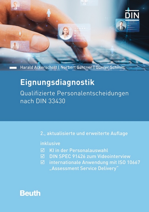 Eignungsdiagnostik - Buch mit E-Book - Harald Ackerschott, Norbert Siegfried Gantner, G&uuml;nter Schmitt