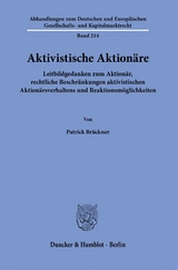 Aktivistische Aktion&auml;re. - Patrick Br&uuml;ckner
