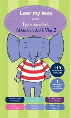 Leer my lees met Tippie die olifant Aktiwiteitstel 1 Vlak 2