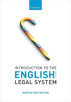 Introduction to the English Legal System - Martin Partington