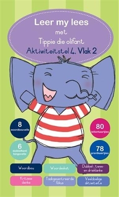 Leer my lees met Tippie die olifant Aktiwiteitstel 4 Vlak 2