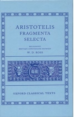 Aristotle Fragmenta Selecta - 
