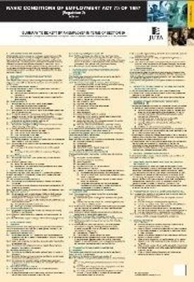 Summary of the Basic Conditions of Employment Act 75 of 1997