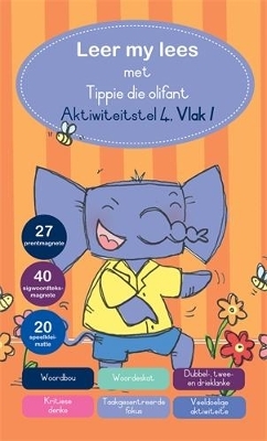 Leer my lees met Tippie die olifant Aktiwiteitstel 4 Vlak 1