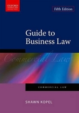 Guide to Business Law - Kopel, Shawn