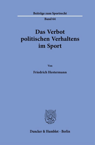 Das Verbot politischen Verhaltens im Sport.