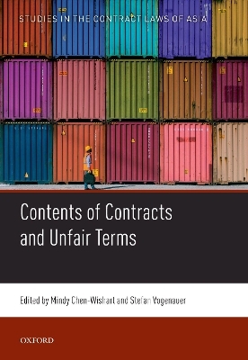 Contents of Contracts and Unfair Terms - 