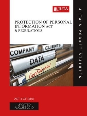 Protection of Personal Information Act 4 of 2013