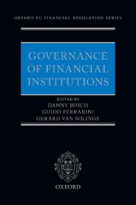 Governance of Financial Institutions