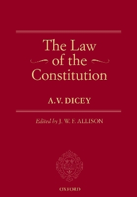 The Law of the Constitution