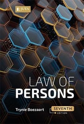 Law of Persons - Trynie Boezaart
