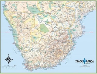 Southern Africa Wall Map