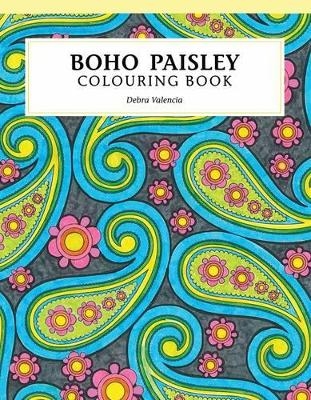 Boho Paisley Colouring Book