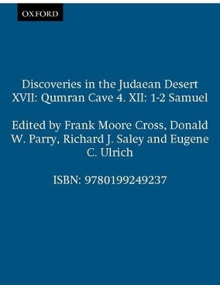Discoveries in the Judaean Desert XVII: Qumran Cave 4. XII - 